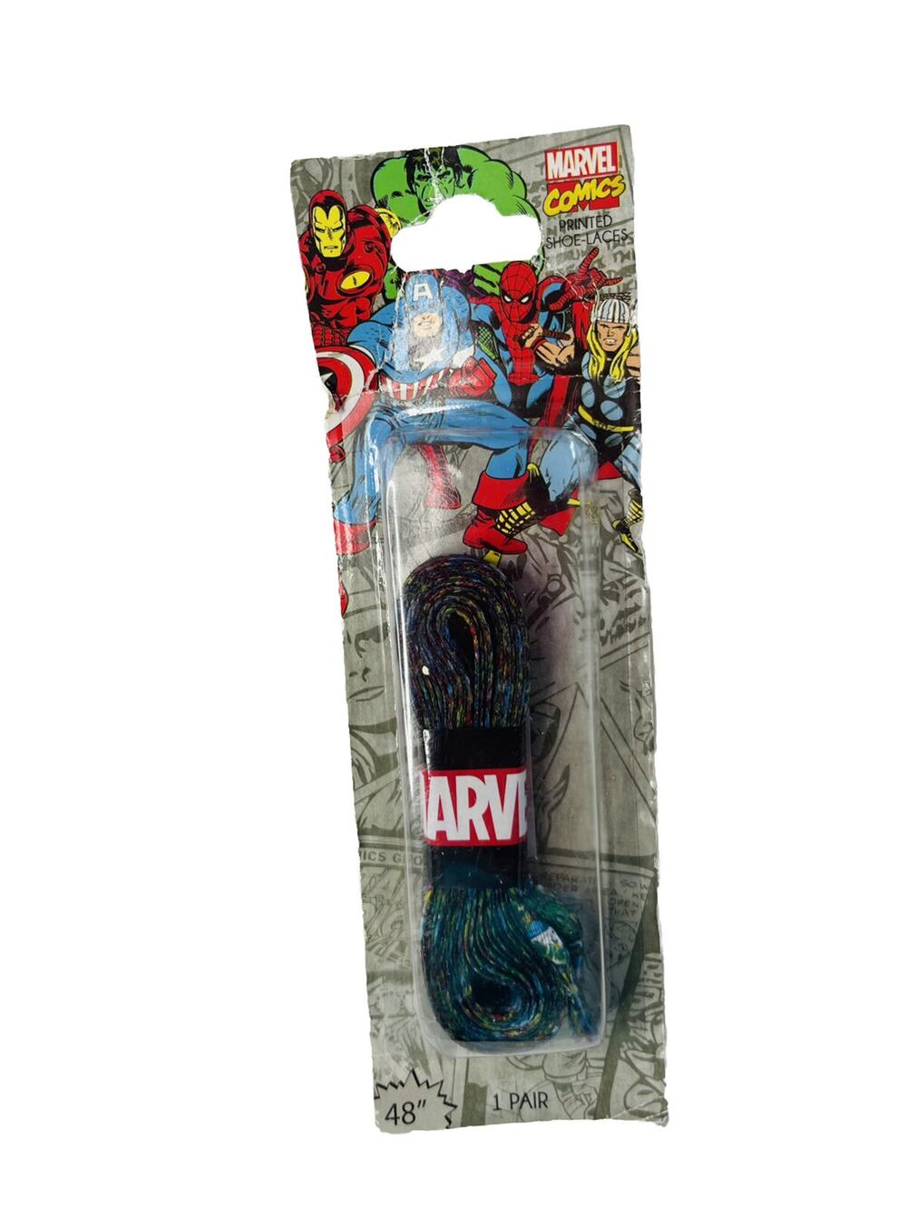 Marvel Comics Printed Shoe Laces Loot Crate Exclusive 48" 1 Pair